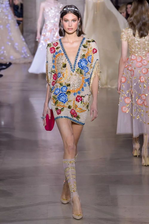 服装设计 georges hobeika 2018高定秀仙气逼人